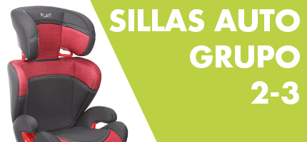Sillas de auto grupo 2-3