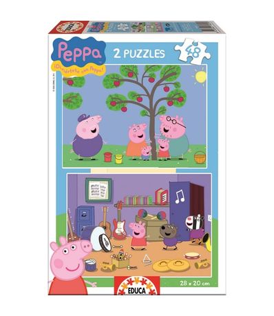 Peppa-Pig-Puzzle-2x48-Pecas