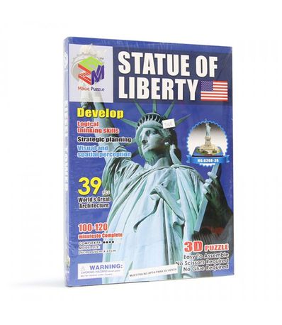 Puzzle-3D-Estatua-da-Liberdade