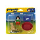Playmobil-123-Niña-con-Perro