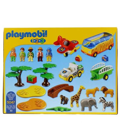 gran safari africano playmobil 123