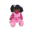 Muñeca-de-Trapo-con-Vestido-Rosa