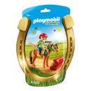 Playmobil-Amazona-con-Poni-y-Flores