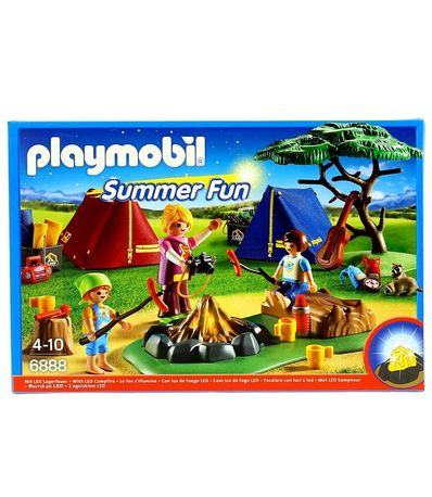 Playmobil-Acampamento-de-Verao-com-Fogueira-LED