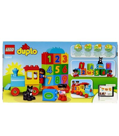 lego duplo tren de los numeros