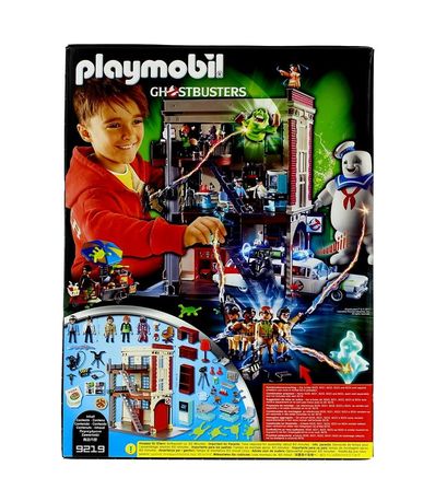 cuartel cazafantasmas playmobil