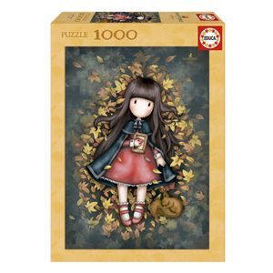 Gorjuss-Puzzle-Folhas-de-Outono-de-1000-Pecas