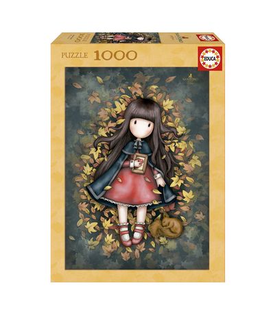 Gorjuss-Puzzle-Folhas-de-Outono-de-1000-Pecas