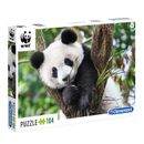 Puzzle-WWF-Urso-Panda-de-104-Pecas
