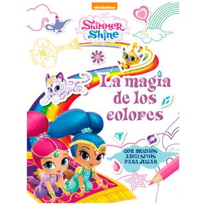Shimmer--amp--Shine-Livro-A-magia-das-cores