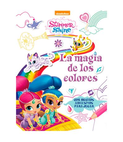 Shimmer--amp--Shine-Livro-A-magia-das-cores