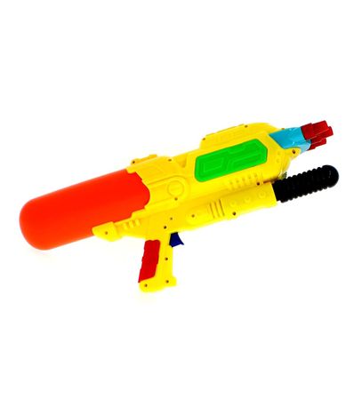 Pistola-de-Agua-de-48-cm-con-3-Cañones-Amarillos