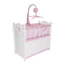 Berco-Branco-com-Armario-e-Mobile-para-Boneca