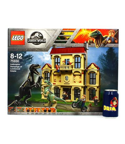 mansion jurassic world lego