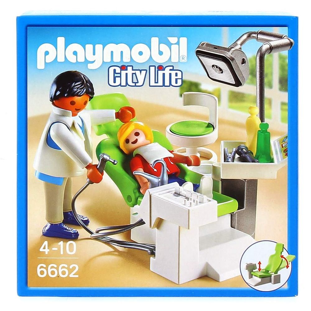 playmobil dentista con paciente