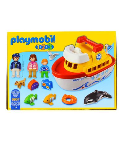 barco playmobil 123