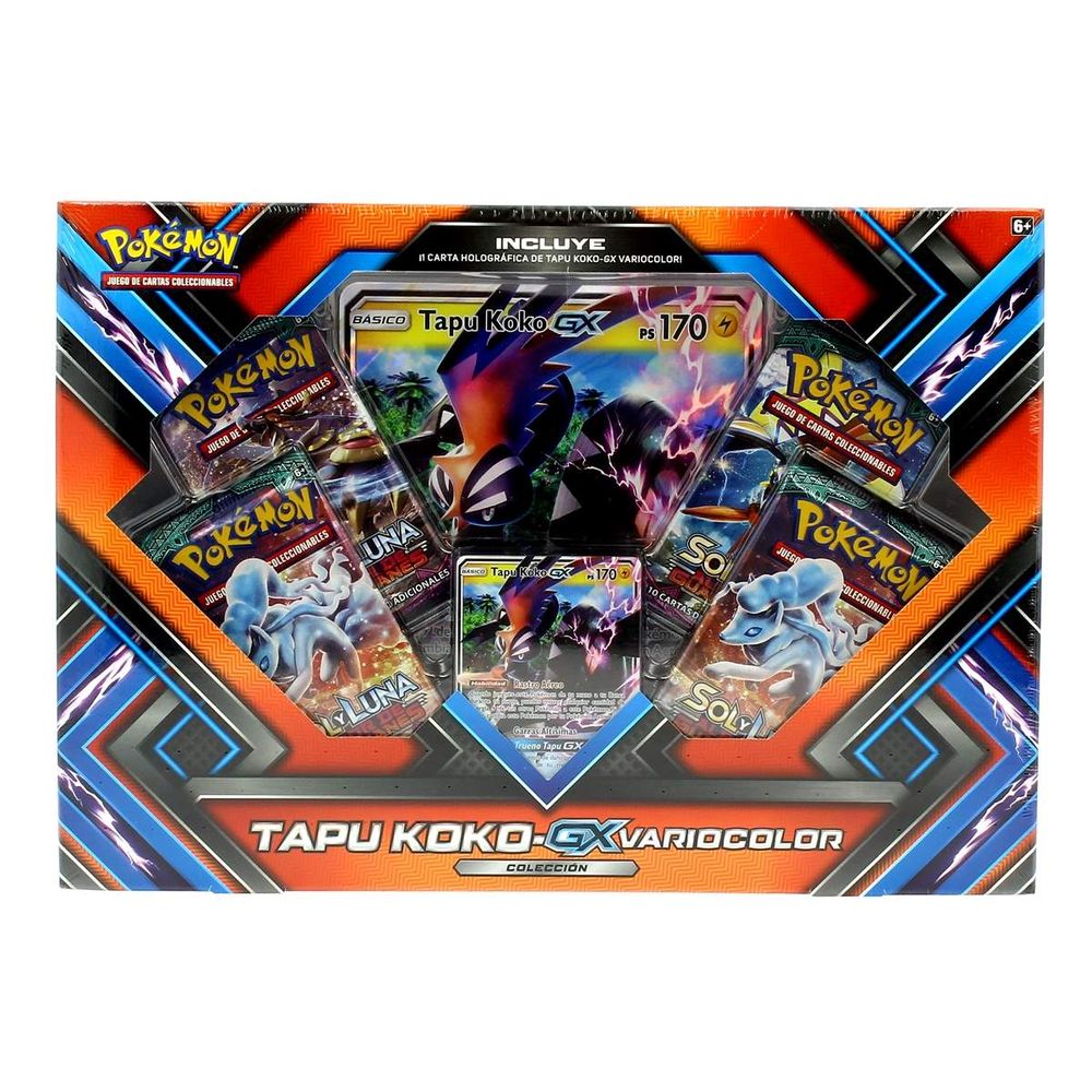 Caixa Pokemon Shiny Tapu KOKO GX drimjuguetespt