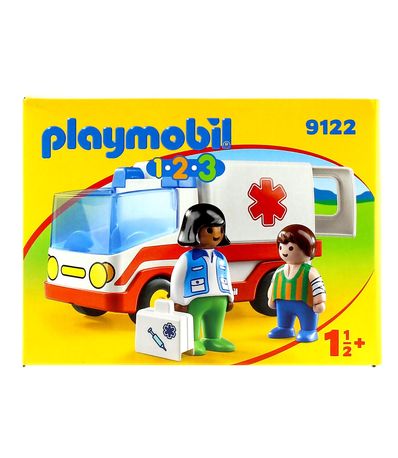 ambulancia playmobil 123