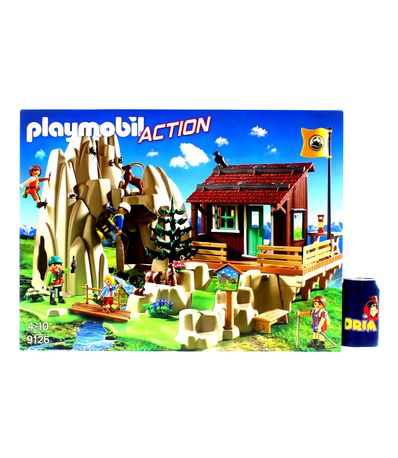 escaladores con refugio playmobil