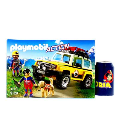 vehiculo rescate montaña playmobil