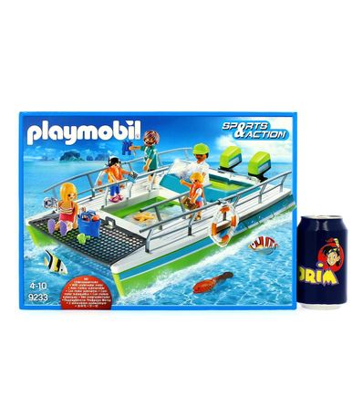 barco vistas fondo marino playmobil