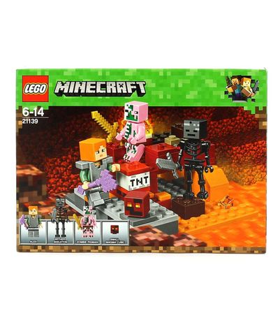 lego minecraft el combate en el infierno