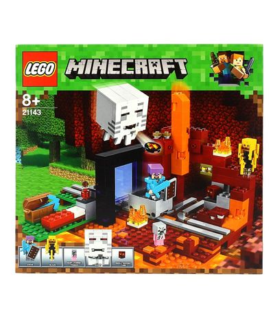 lego minecraft el combate en el infierno