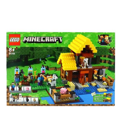 lego minecraft cabaña de la granja