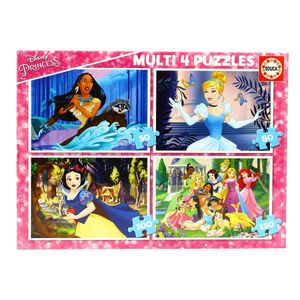 Princesas-Disney-4-Multi-Puzzles
