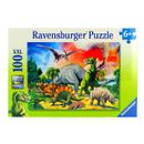 Puzzle-Varios-Dinosaurios-de-100-pecas