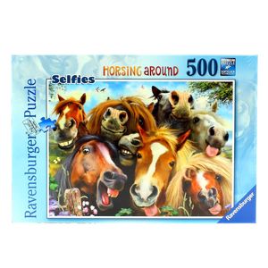Puzzle-Selfie-Equestre-de-500-Pecas