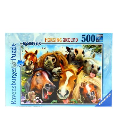 Puzzle-Selfie-Equestre-de-500-Pecas