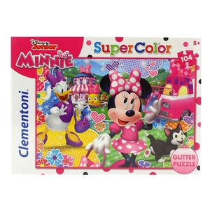 Minnie-Mouse-Puzzle-com-Purpurina-104-Pecas