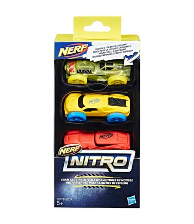 nerf lanza coches