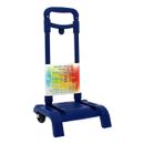 Azul-Folding-carrinho-Portamochila