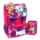 Patrulha-Pata-Skye-Mochila-com-Estojo-Triplo