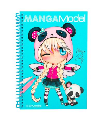 Manga-Model-Livro-para-Colorir