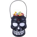 Caveira-Porta-caramelos-Preta