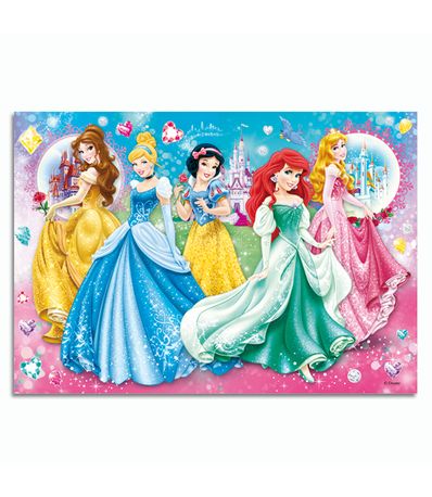 Princesses-Puzzle-Brillant-de-104-Pieces