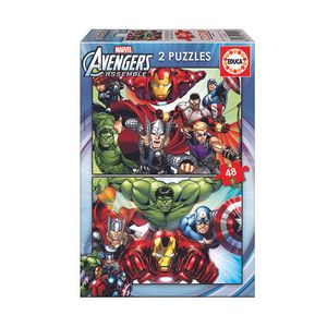 Avengers-Puzzle-2x48-Pieces
