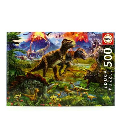 Puzzle-Rencontre-des-dinosaures-500-pieces