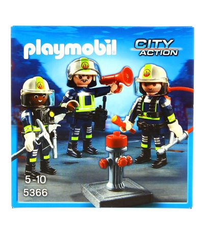 Playmobil-Equipe-de-Pompiers