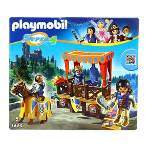 Playmobil-Super4-Tribune-royale-avec-Alex