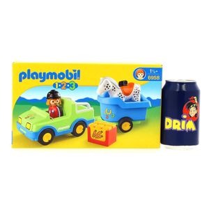Playmobil-123-Vehicule-avec-remorque-a-cheval_3
