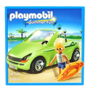 Playmobil-Surfeur-avec-Voiture-Decapotable
