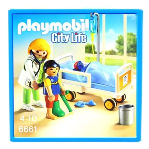 Playmobil-Chambre-d-enfant-avec-medecin