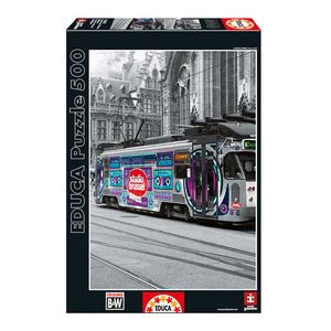 Puzzle-500-Tranvia-Gand-Belgique