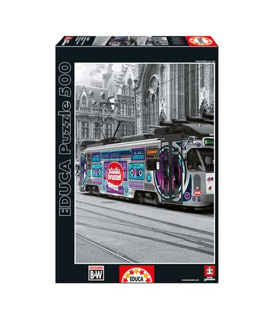 Puzzle-500-Tranvia-Gand-Belgique