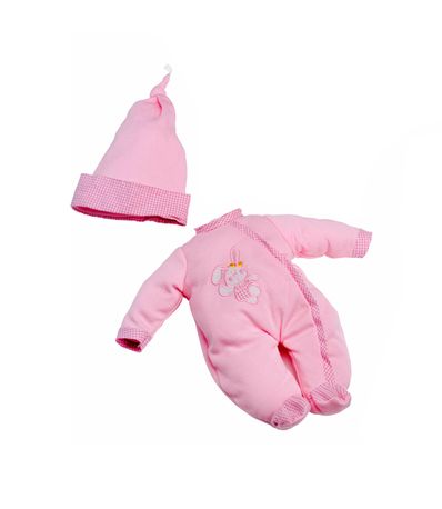 Rose-Pyjama-Vetements-de-bebe-lapin