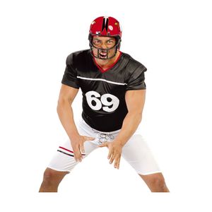 Casque-rouge-de-football